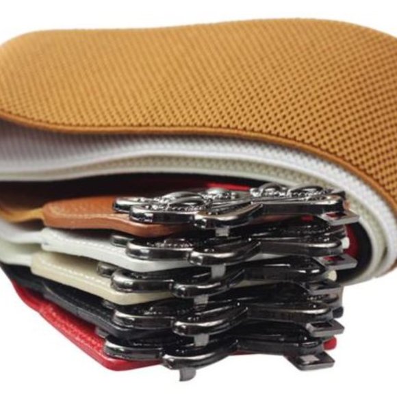 Waist Gothic Floral belt Silver/White - Picture 4 of 7